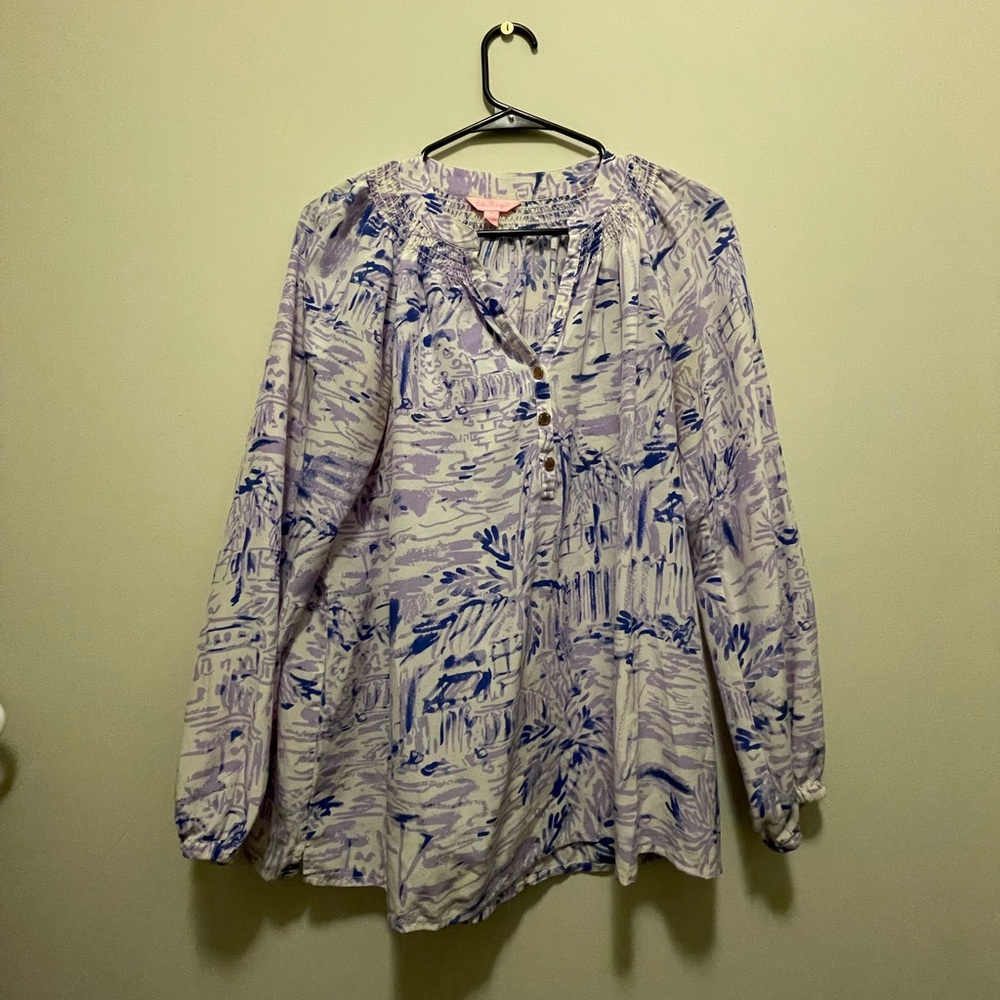 Purple Lilly Blouse
